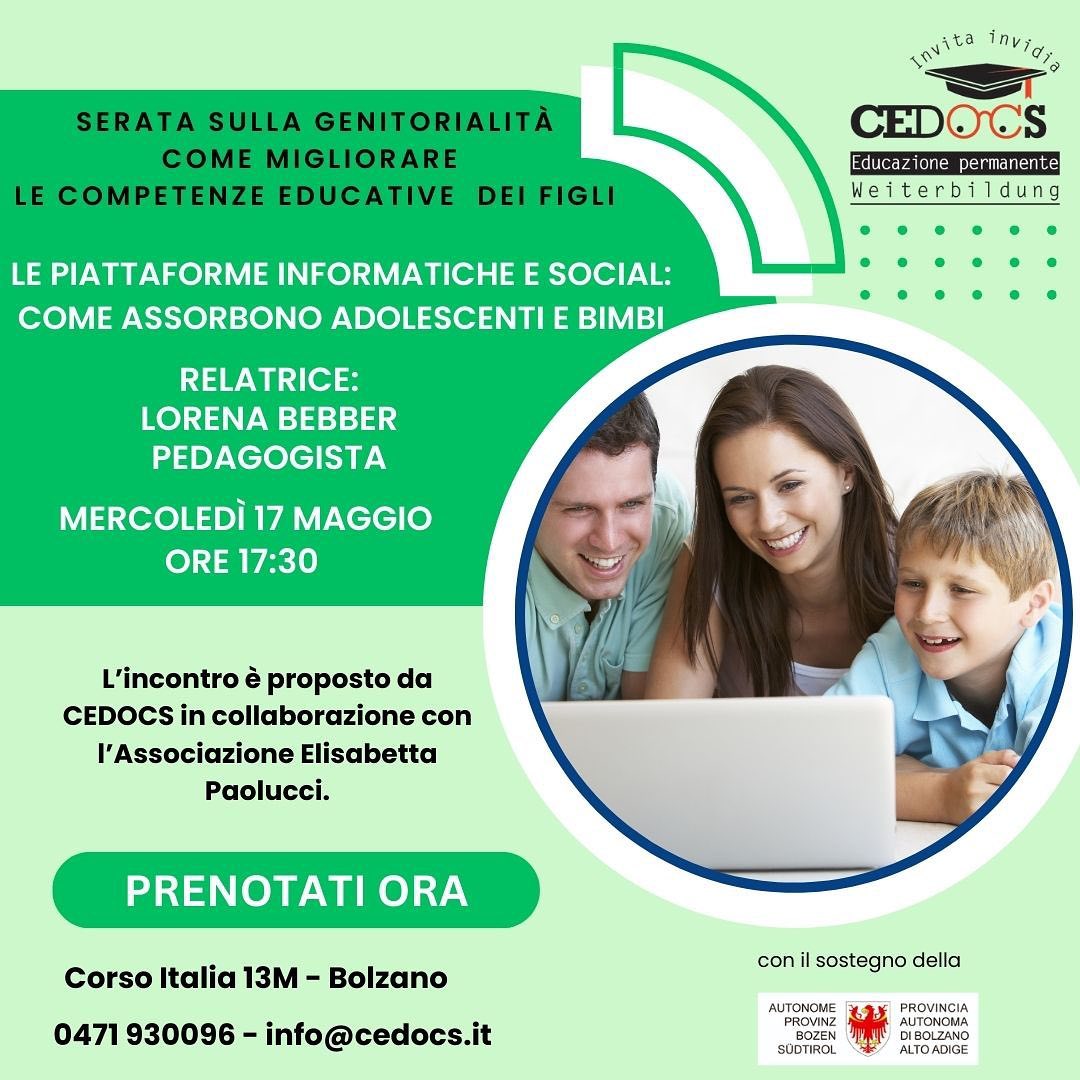 Genitori, figli e social media: che fare?